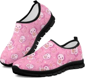 Women's Slip On Shoes Casual Low Top Flat Sneakers Non-Slip Comfort Breathable Footwear for Walking Tennis