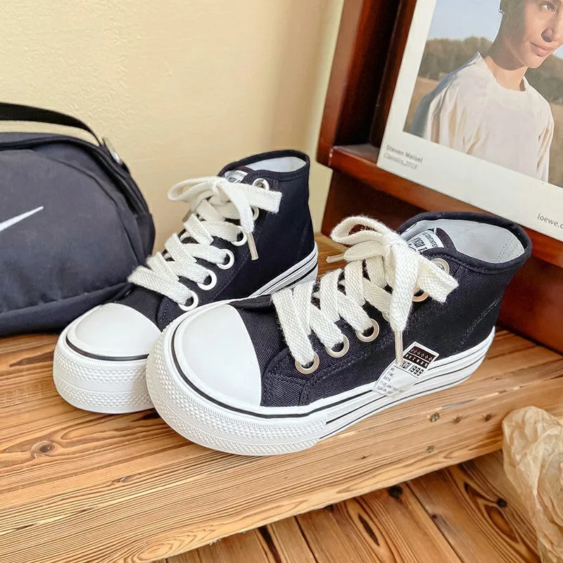 Women's Summer Mesh Breathable Versatile Korean Style Canvas Shoes