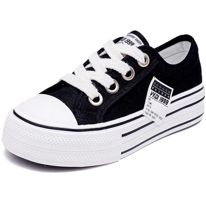 Women's Summer Mesh Breathable Versatile Korean Style Canvas Shoes