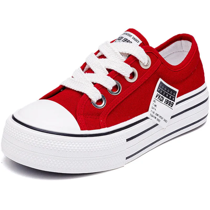 Women's Summer Mesh Breathable Versatile Korean Style Canvas Shoes