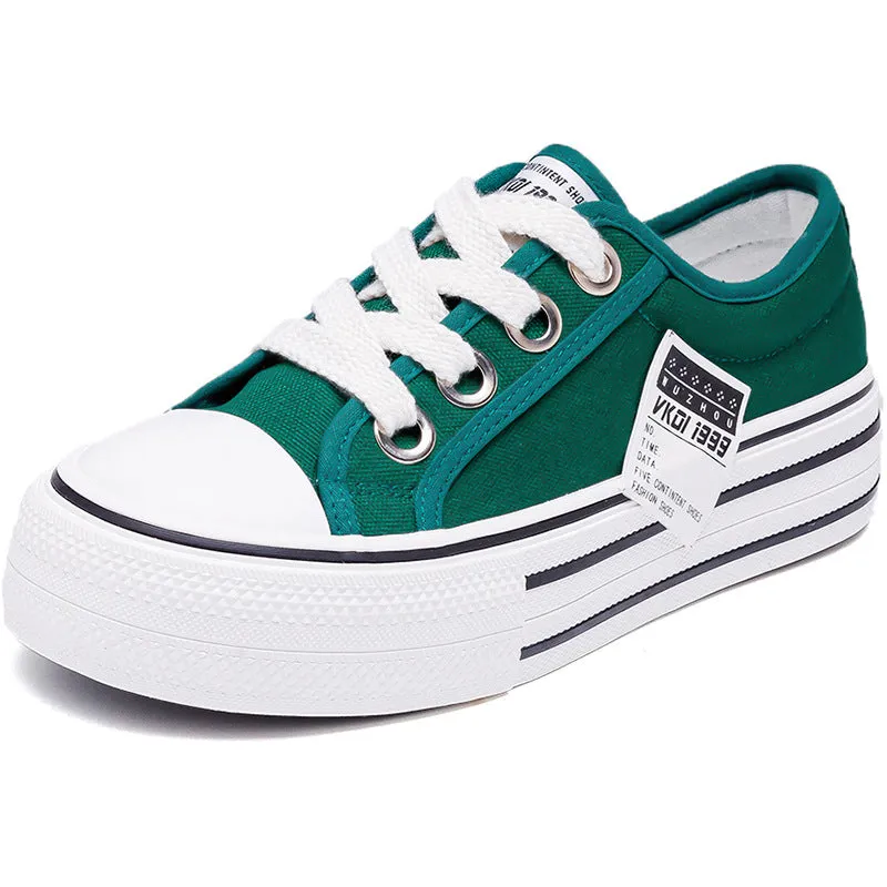 Women's Summer Mesh Breathable Versatile Korean Style Canvas Shoes