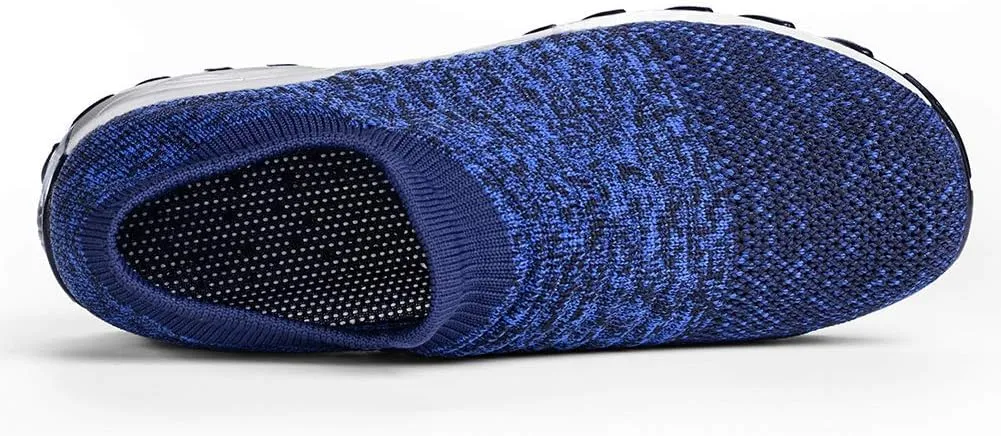 Women's Walking Shoes Sock Sneakers - Mesh Slip On Air Cushion Lady Girls Modern Jazz Dance Easy Shoes Platform Loafers