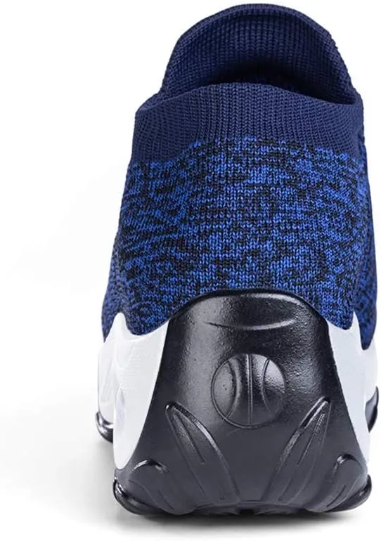 Women's Walking Shoes Sock Sneakers - Mesh Slip On Air Cushion Lady Girls Modern Jazz Dance Easy Shoes Platform Loafers
