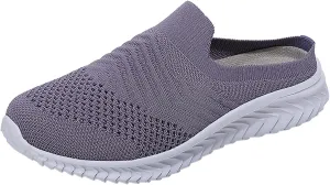 Womens Walking Tennis Shoes Lightweight Orthopedic Loafers Casual Breathable Sneakers Comfortable Mules Casual Garden Clogs