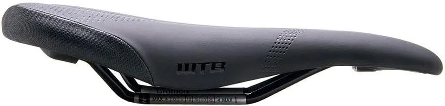 WTB Silverado Saddle, Bike Saddle, Black, 135mm x 280mm, 176g, Unisex-Adults
