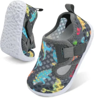 XIHALOOK Toddler Water Shoes for Boys Girls Kids Quick Dry Aqua Skin Barefoot for Beach Swim Pool River