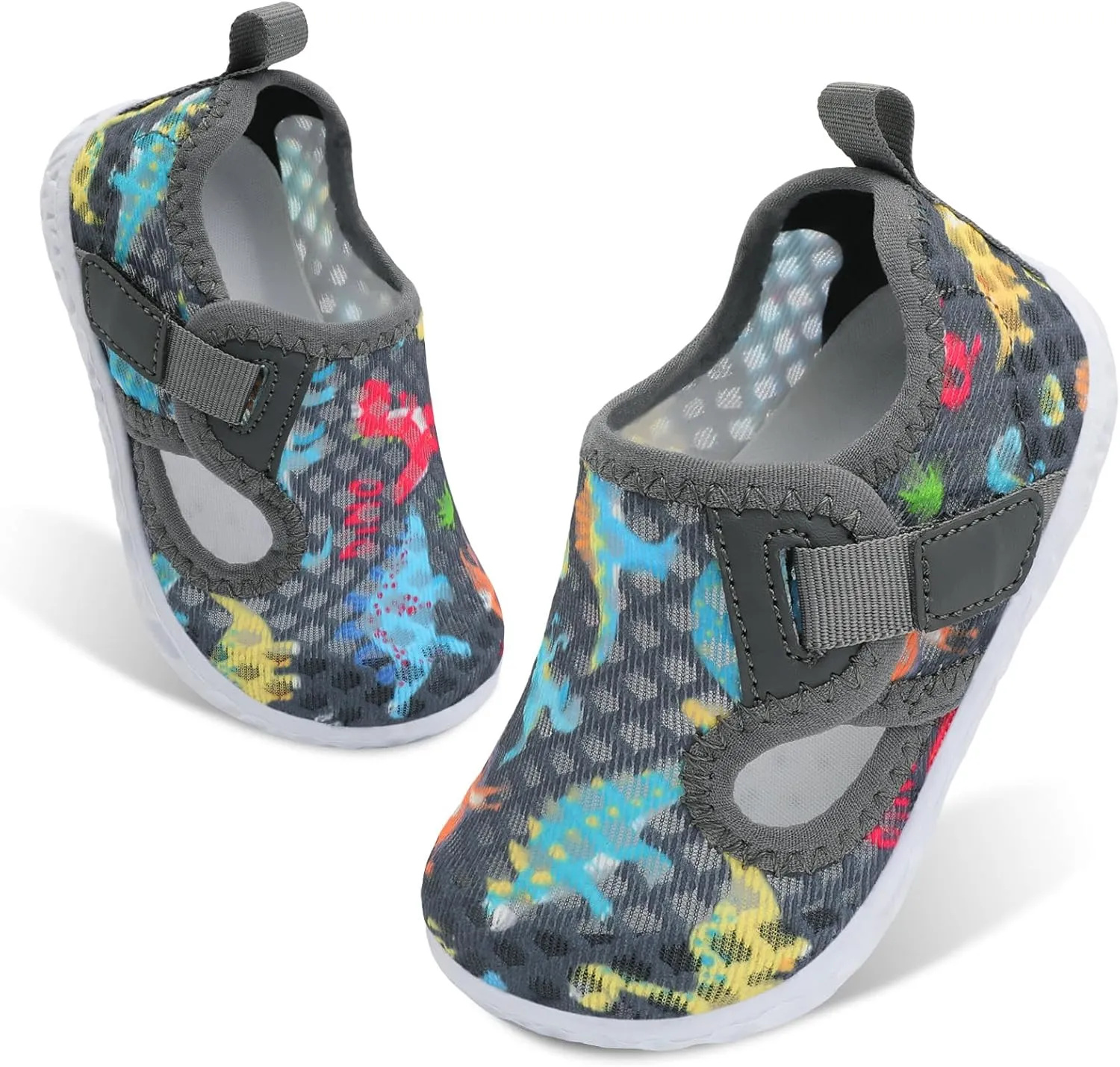 XIHALOOK Toddler Water Shoes for Boys Girls Kids Quick Dry Aqua Skin Barefoot for Beach Swim Pool River