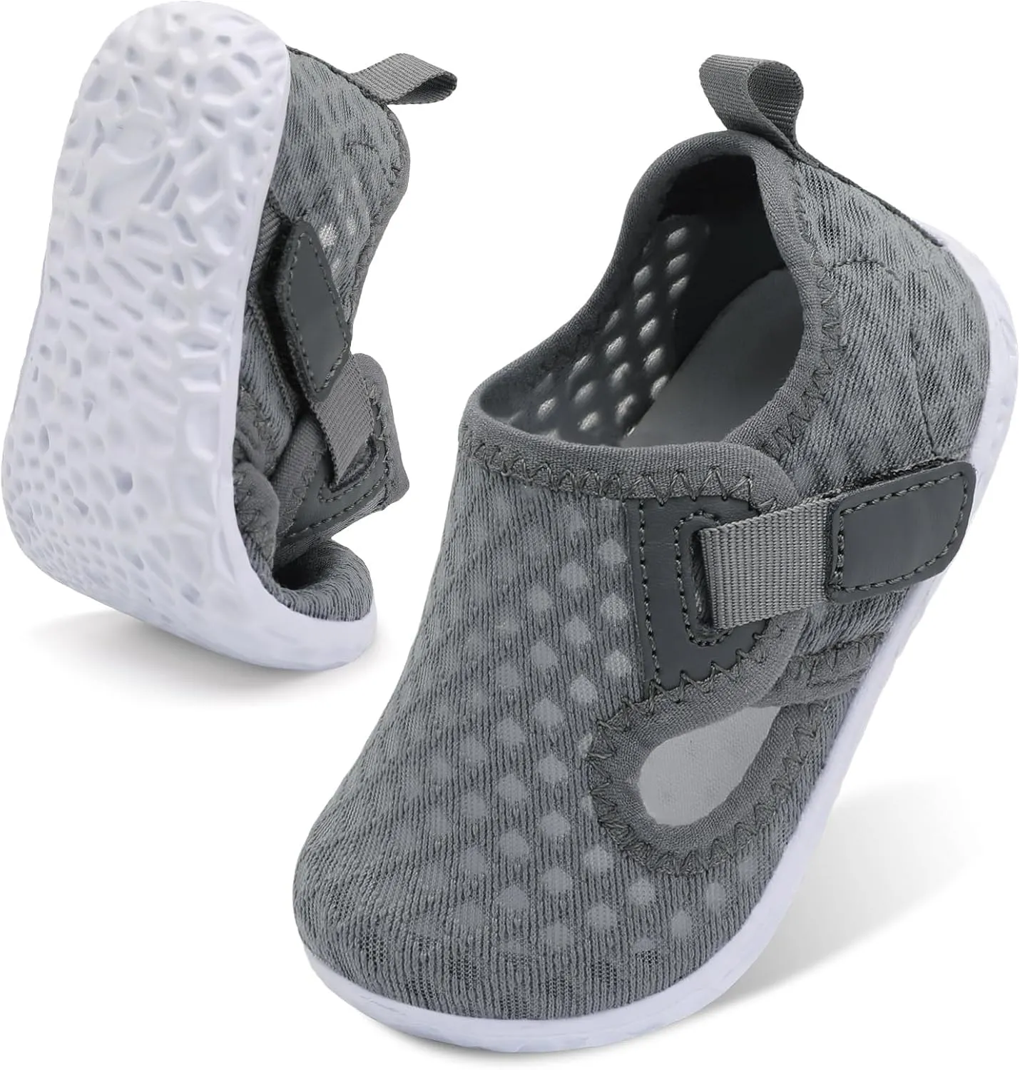 XIHALOOK Toddler Water Shoes for Boys Girls Kids Quick Dry Aqua Skin Barefoot for Beach Swim Pool River