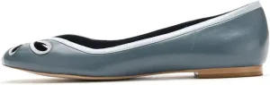 YDN Women Cutout Ballet Flats Peep Toe Loafer Pumps Comfy Slip On Casual Formal Walking Dress Shoes