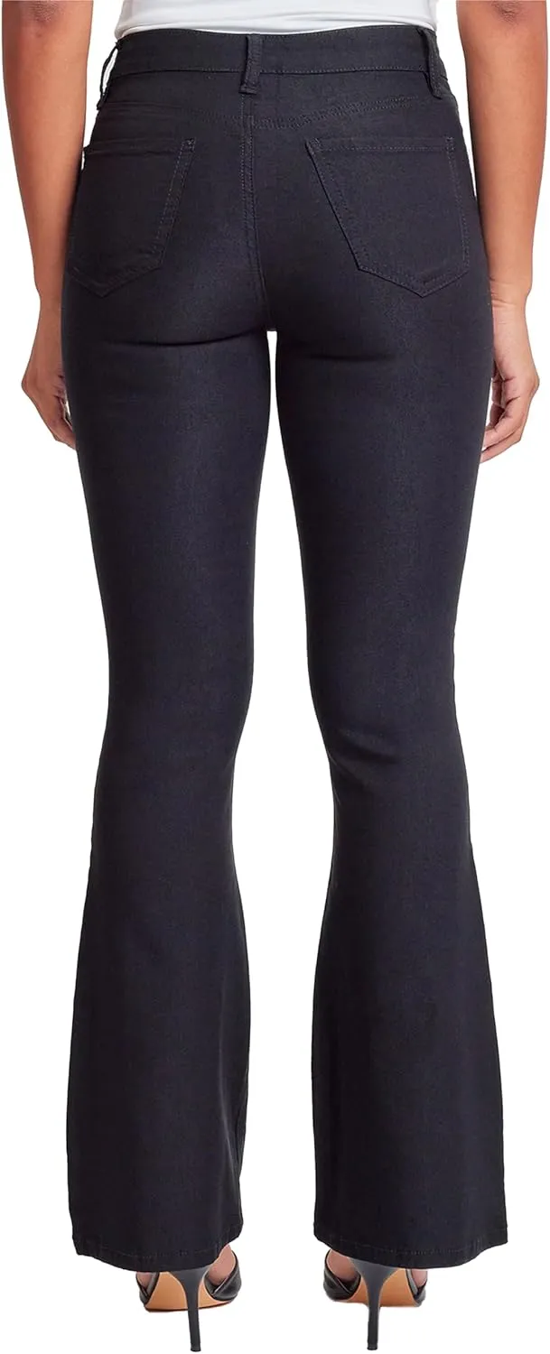 YMI Women's Hyperstretch Forever Color Flare Pants