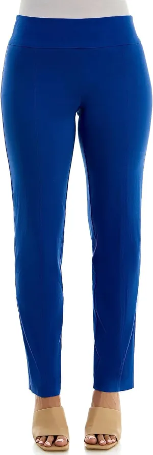Zac & Rachel Women's Millennium Fabric - Slim Leg Pull-On Pant
