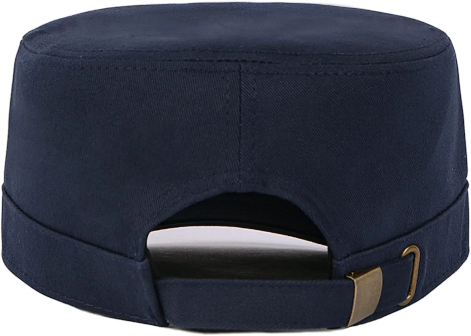 Zylioo Oversize XXL Army Cap,Plain Flat Top Military Cadet Hats,Breathable Dad Hat for Big Heads 22"-25"