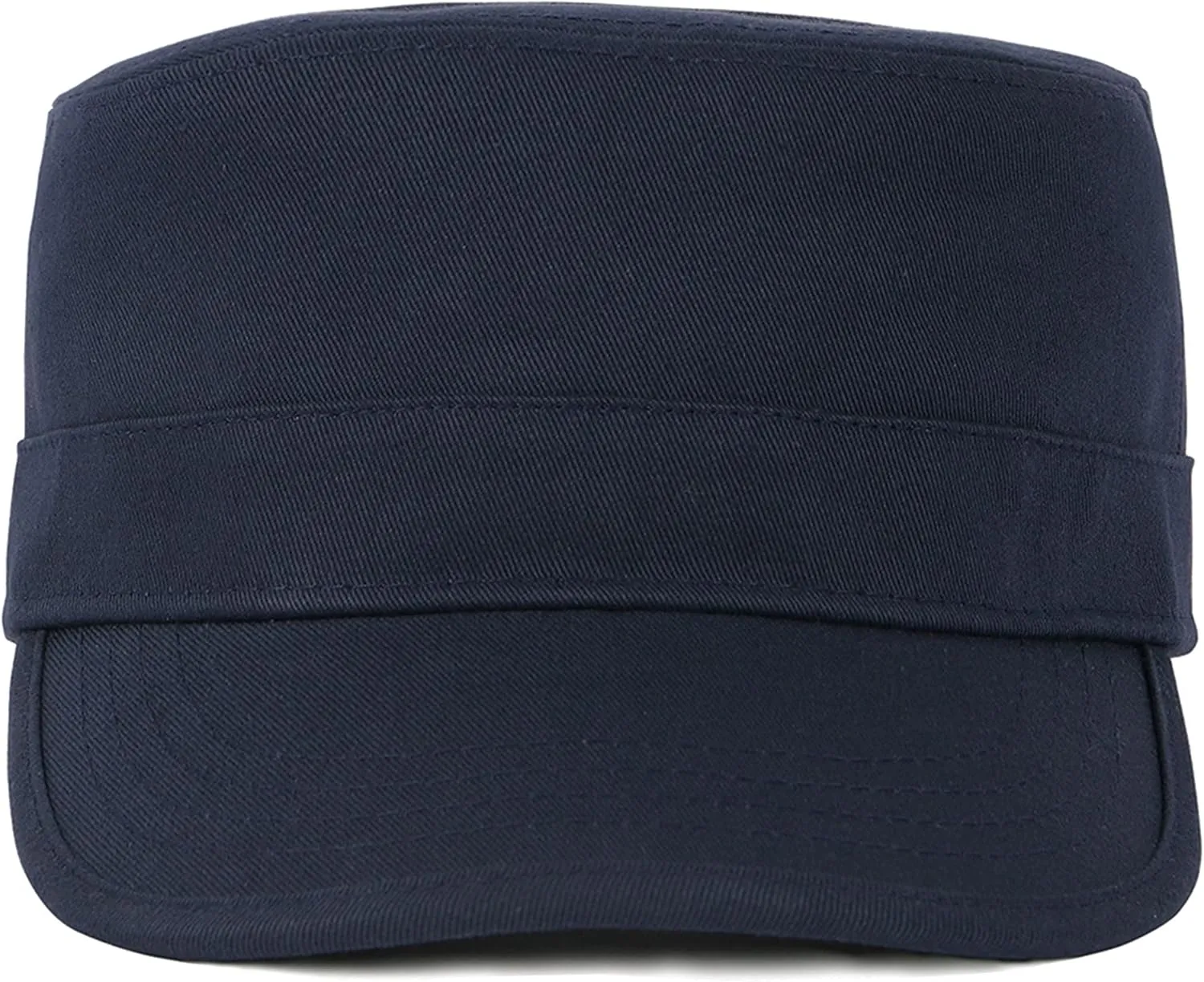 Zylioo Oversize XXL Army Cap,Plain Flat Top Military Cadet Hats,Breathable Dad Hat for Big Heads 22"-25"