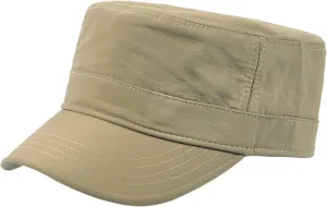 Zylioo Oversize XXL Quick Dry Army Cap,Waterproof Flat Top Cap,Breathable Military Hat for Big Heads 22"-25.5"