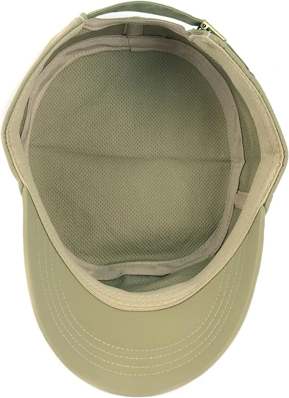 Zylioo Oversize XXL Quick Dry Army Cap,Waterproof Flat Top Cap,Breathable Military Hat for Big Heads 22"-25.5"